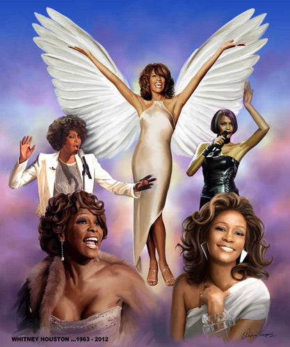 Whitney by Wishum Gregory - Iconic Art Print for Home & Office