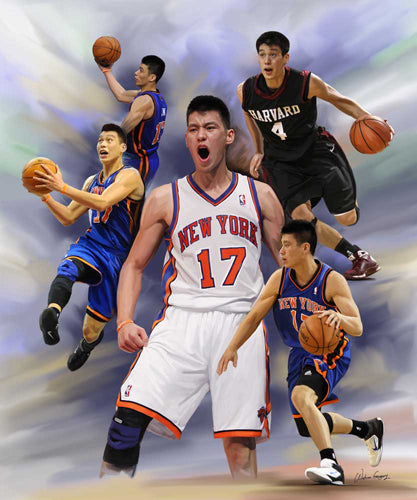 Linsanity by Wishum Gregory Wall Art Décor 24 x 20 Art Print