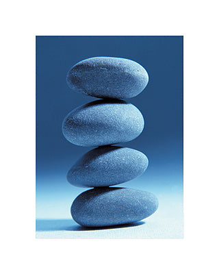 Pebbles by Anthony Johnson Wall Art Décor 19 3/4 x 15 3/4 Art Print