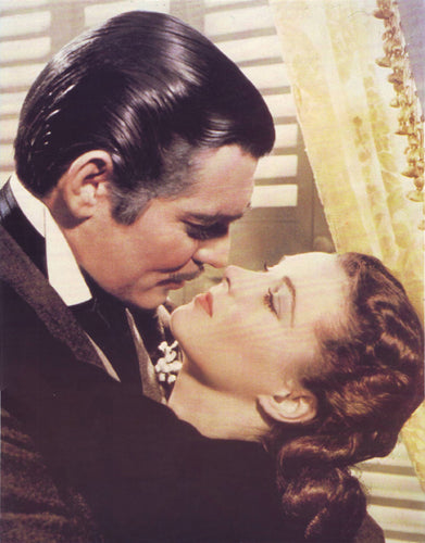 Classic Hollywood Gone With the Wind Anonymous Art Print - Vintage Wall Décor 14x11 inch