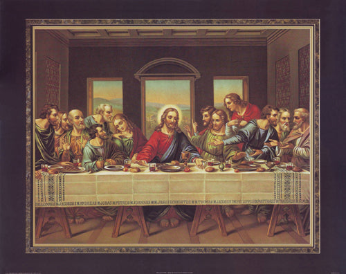The Last Supper by Thomas L. Cathey Collection Wall Art Décor 22 x 28 Art Print