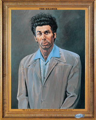 Kramer Seinfled by Larry Salk Wall Art Décor 20 x 16 Art Print