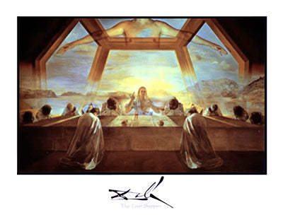 Last Supper by Salvador Dali Wall Art Décor 22 x 28 Art Print