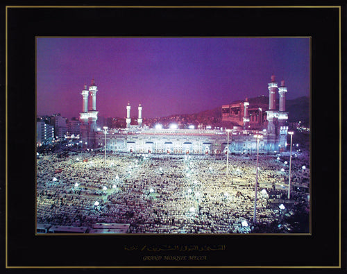 Grand Mosque Mecca by Mehmet Biber Wall Art Décor 22 x 28 Art Print