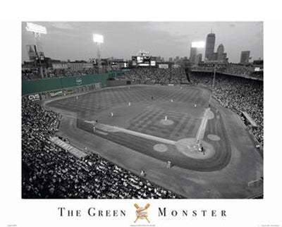 The Green Monster: Fenway Park by Anon Wall Art Décor 16 x 20 Art Print