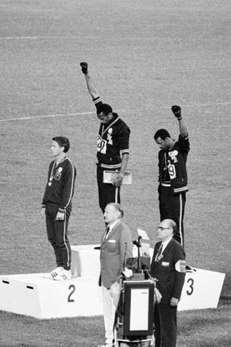 Black Power Olympic Medalists, Mexico City 1968 Art Print - Iconic 36x24 " Civil Rights Wall Décor