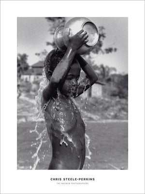 Burmese Boy, Bathing by Chris Steele-Perkins Wall Art Décor 31 1/2 x 23 5/8 Art Print