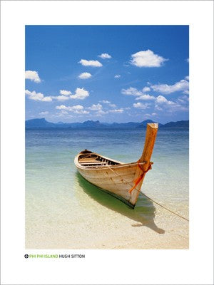 Phi Phi Island by Hugh Sitton Wall Art Décor 31 1/2 x 23 1/2 Art Print