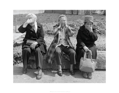 No Evil by Michael Corsi Wall Art Décor 14 x 18 Art Print