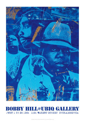 Biggie & Tupac UBIQ Gallery by Bobby Hill Wall Art Décor 20 x 14 Art Print