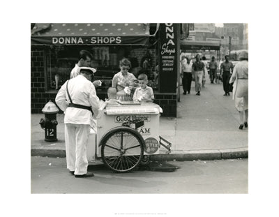 Good Humor Ice Cream Man Art Print by Nat Norman - Whimsical Wall Decor for Your Home