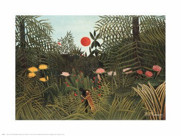 Virgin Forest by Henri Rousseau Wall Art Décor 24 x 30 Art Print