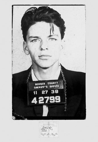 Frank Sinatra Mug Shot by Anon Wall Art Décor 36 x 24 Art Print