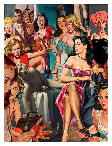 Artist in Hallway by Barry Kite Wall Art Décor 34 x 26 inch Art Print