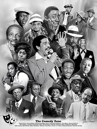 The Comedy Zone by Wishum Gregory Wall Art Décor 11 x 8 ½ Art Print