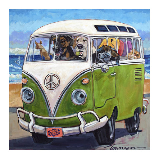 Hang Loose by CR Townsend - Relaxing Surf & Beach Inspired Wall Art Print