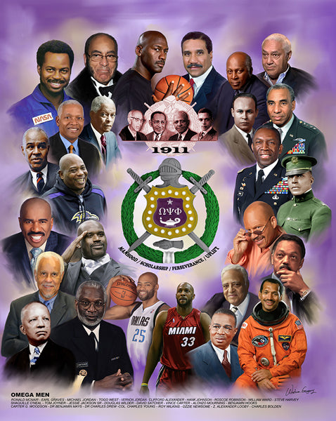 Omega Men by Wishum Gregory Wall Art Décor 24 x 20 Art Print