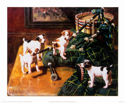 He Who Pays the Piper Calls the Tune by John Hayes Wall Art Décor 16 x 20 Art Print