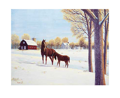 Mollie's Colt by R. William Couch Wall Art Décor 23 x 28 Art Print