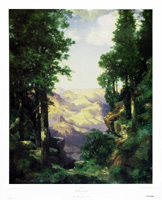 The Grand Canyon by Thomas Moran Wall Art Décor 26 x 32 Art Print
