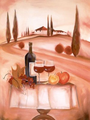 Italian Red by Alfred Gockel Wall Art Décor 31 1/2 x 23 3/4 Art Print