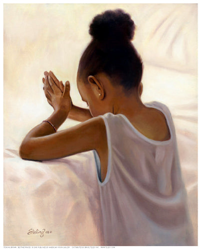 Bedtime Prayer by Sterling Brown Wall Art Décor 10 1/4 x 8 1/4 Art Print