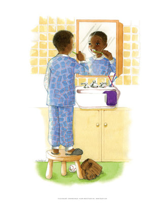 Sunshine Smiles Boy by Sylvia Walker Wall Art Décor 10 x 8 Art Print