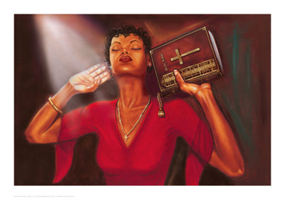 I Hear You Lord by Fred Mathews Wall Art Décor 12 x 18 Art Print