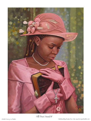 All That I Need II by Henry Lee Battle Wall Art Décor 16 x 12 Art Print