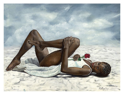 The Rose by Merryl Jaye Wall Art Décor 24 x 32 Art Print