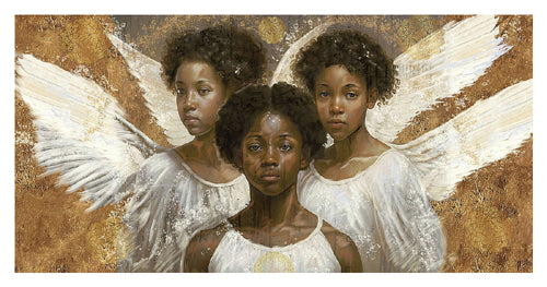 Little Angels No. 8 by Marta Wiley Wall Art Décor 20 x 38 Art Print