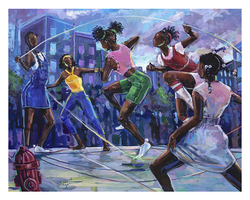 Double Dutch by Robert Jackson Wall Art Décor 24 x 30 Art Print