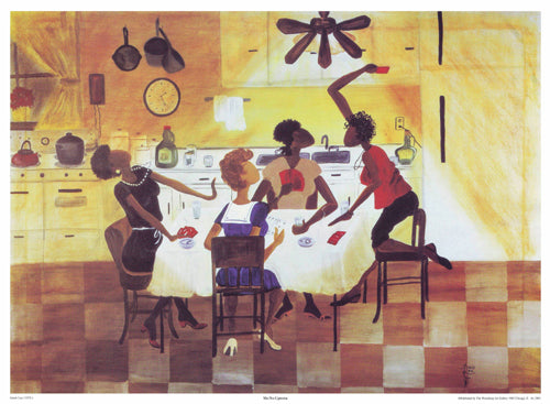 Six No Uptown by Annie Lee Wall Art Décor 21 x 29 Art Print