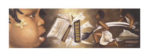 Tough to Swallow Girl by Edwin Lester Wall Art Décor 13 x 34 Art Print