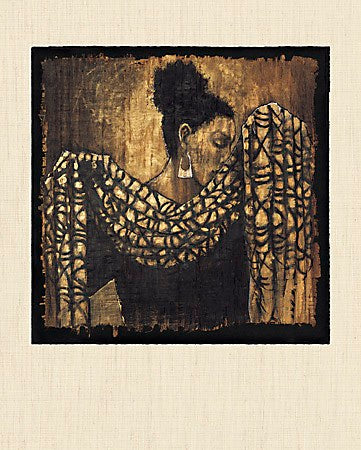 Wrapped in the Moment by Monica Stewart Wall Art Décor 30 x 24 Art Print