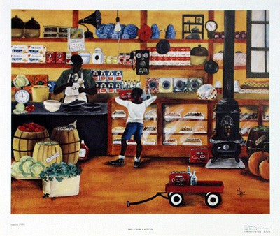 Two Scoops and a Refund by Annie Lee Wall Art Décor 22 x 26 Art Print