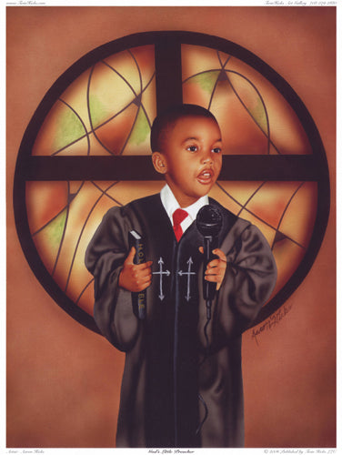 God's Little Preacher by Aaron Hicks Wall Art Décor 16 x 12 Art Print