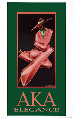 AKA Elegance by Kelly Jackson Wall Art Décor 24 x 15 Art Print