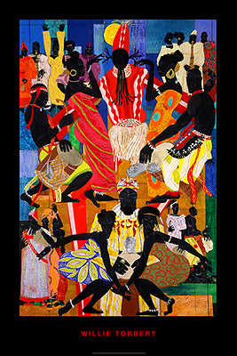Culture Center by Willie Torbert Wall Art Décor 36 x 24 Art Print