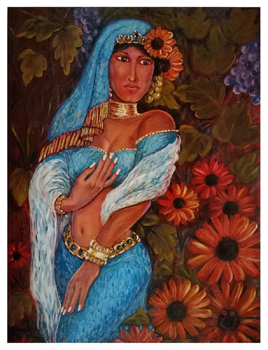 Ethiopian Woman by Orrett Oliver Francis Wall Art Décor 25 x 19 Art Print