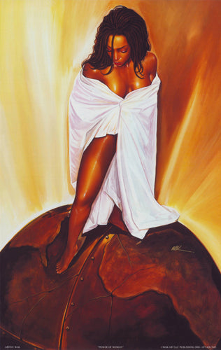 Power of Woman medium by WAK - Kevin A. Williams Wall Art Décor 18 x 12 Art Print