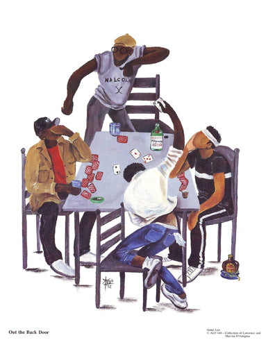 Out the Back Door by Annie Lee Wall Art Décor 14 x 11 Art Print