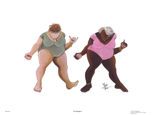 You Hungry? by Annie Lee Wall Art Décor 13 1/4 x 17 1/4 Art Print