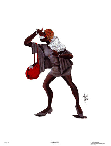 Is It Just Me? by Annie Lee Wall Art Décor 17 x 13 Art Print