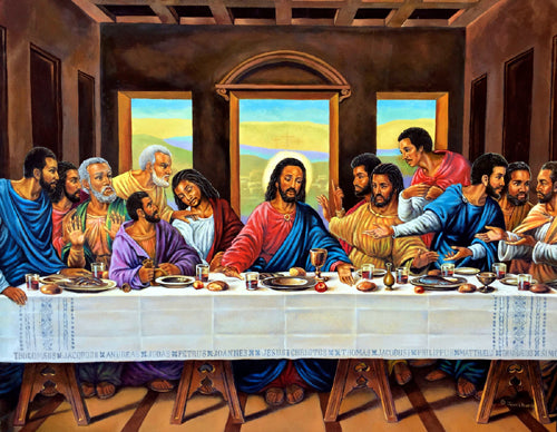 The Last Supper by Jean Francois Wall Art Décor 24 x 36 Art Print