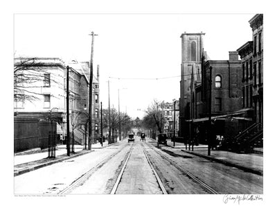 Greene Avenue, Brooklyn, New York, 1916 by Merlis Collection Wall Art Décor 11 x 14 Art Print