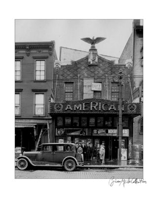 American Theatre, Brooklyn, New York, 1928 by Merlis Collection Wall Art Décor 14 x 11 Art Print