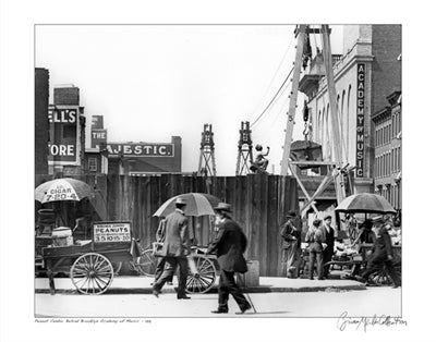 Peanut Vendor Behind BAM, 1918 by Merlis Collection Wall Art Décor 11 x 14 Art Print
