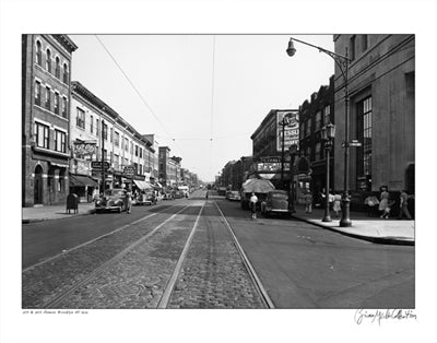 5th and 7th Avenue, Brooklyn, 1945 by Merlis Collection Wall Art Décor 11 x 14 Art Print