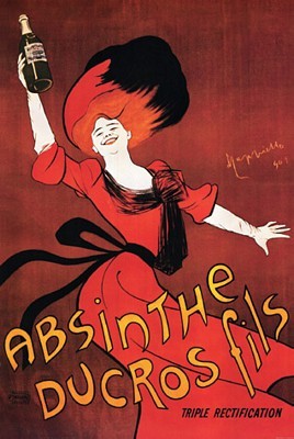 Absinthe Ducros Fils by Leonetto Cappiello Wall Art Décor 36 x 24 Art Print
